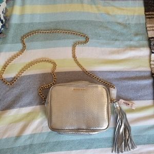 Victoria's secret clutch with shoulder strap